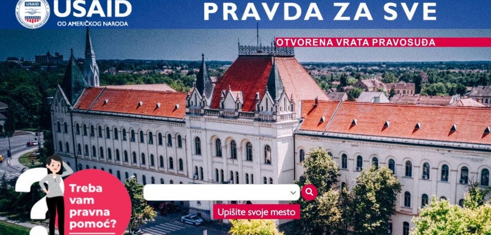Korak bliže pravdi: interaktivna Mapa besplatne pravne pomoći u Srbiji